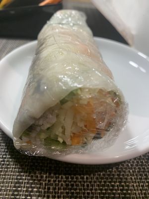 Rice Wrap to go   at Les Bons Enfants Végétariens  in Saint-pierre