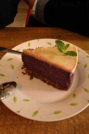 sweet potato dessert at Light Radiant Food in Hong Kong Island