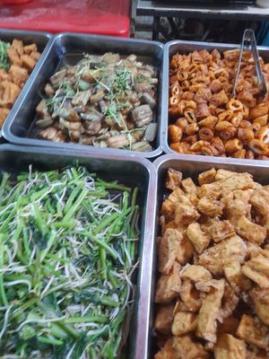 Com chay selection at Huyền Trang in Ho Chi Minh City