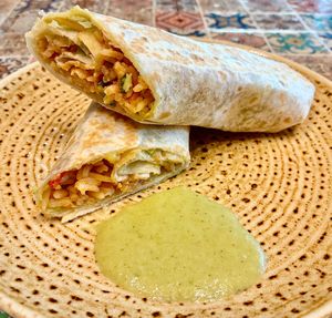 Burrito  at Trattoria by Cinque - Five in Dubai