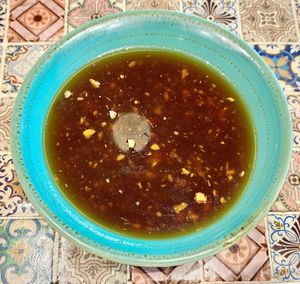 Vegetable soupp  at Trattoria by Cinque - Five in Dubai