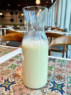 Soya milk  at Trattoria by Cinque - Five in Dubai