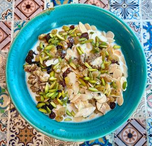 Homemade granola  at Trattoria by Cinque - Five in Dubai