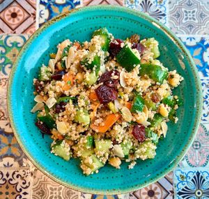 Couscous salad  at Trattoria by Cinque - Five in Dubai