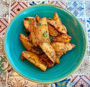 Rosemary wedges  at Trattoria by Cinque - Five in Dubai