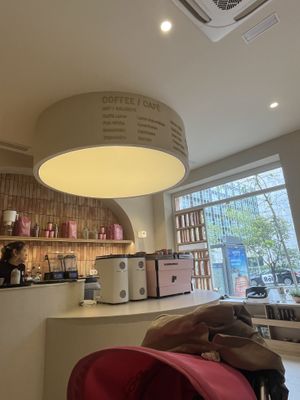 Plant based milks for coffee available   at Brunchit - Salamanca in Madrid