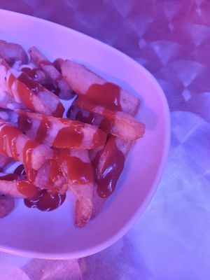 Patatas bravas (pedir sin alioli) at Junípero in Toledo