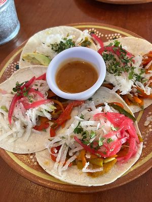   at Vegetariano Mar y Tierra in Tulum