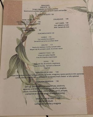   at Vegetariano Mar y Tierra in Tulum