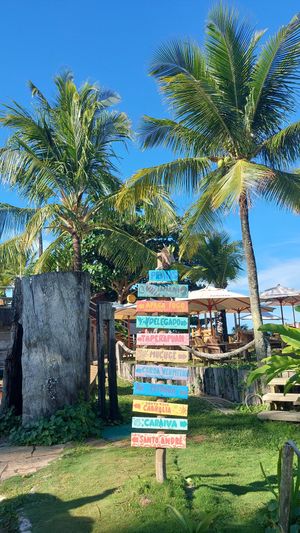 Beach club at La Plage Beach Club in Porto Seguro