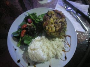 pastelon at Ocean Park Cafe in San Juan