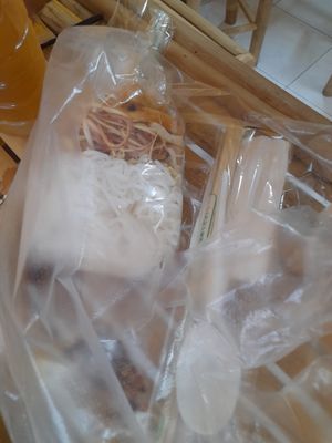 My take away vegan pho chay at Tuệ Đăng Quang Vegan Restaurant in Ho Chi Minh City