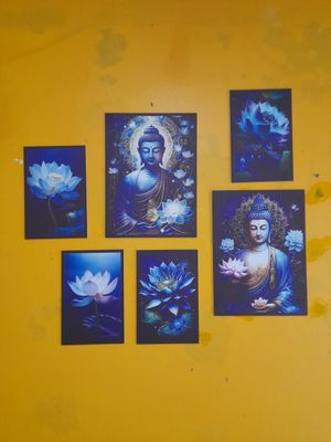 Buddha at Tuệ Đăng Quang Vegan Restaurant in Ho Chi Minh City