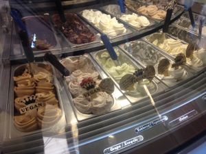 what a selection!!! at Ice Queen Gelato in Athens