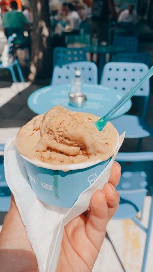 Espresso Gelato at Ice Queen Gelato in Athens
