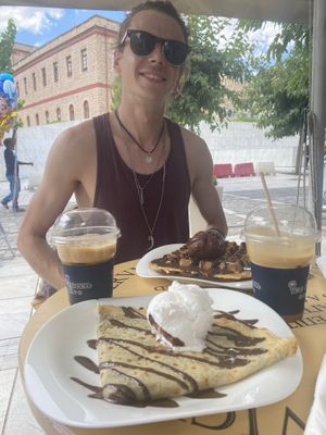   at Ice Queen Gelato in Athens