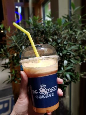 smoothie at Ice Queen Gelato in Athens