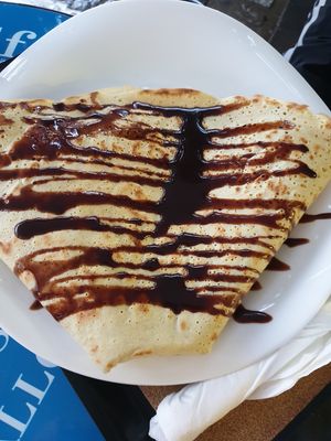 Crepe at Ice Queen Gelato in Athens