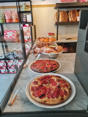 Inside at Pavé in Milan