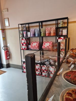 Inside at Pavé in Milan