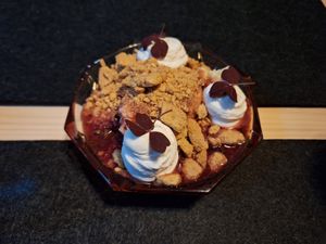 Dessert at ÖUR in Stockholm