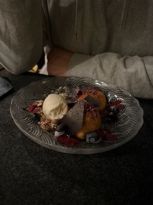 Dessert  at ÖUR in Stockholm