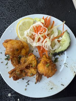 Aloo Pakora  at Tandoori Treasure Indian Restaurant in Roquetas De Mar