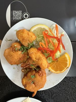 Aloo Pakora  at Tandoori Treasure Indian Restaurant in Roquetas De Mar