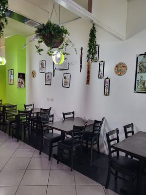  at Family Cafe Eritrean and Ethiopian restaurant in Glasgow