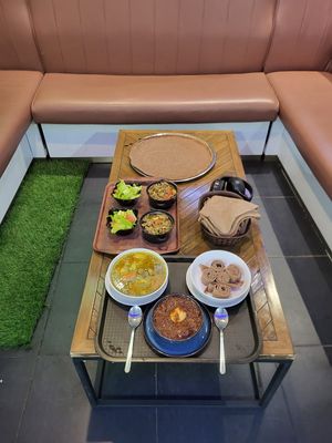  at Family Cafe Eritrean and Ethiopian restaurant in Glasgow