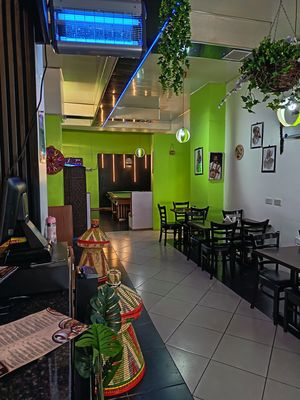  at Family Cafe Eritrean and Ethiopian restaurant in Glasgow