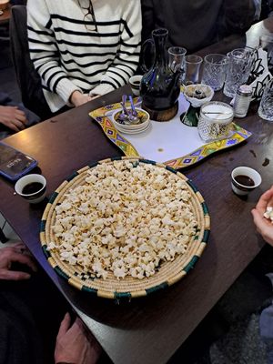  at Family Cafe Eritrean and Ethiopian restaurant in Glasgow
