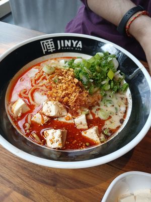Spicy Creamy Ramen at Jinya Ramen Bar  in Royal Oak