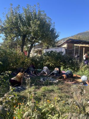 Clases de yoga  at Earthship Patagonia Eco Hostel in El Bolson