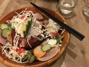 Locomoco bowl  at Paprika Shokudo Vegan in Osaka