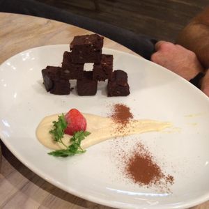 brownie  at Paprika Shokudo Vegan in Osaka