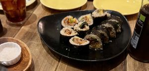 Vegan kimbap   at Paprika Shokudo Vegan in Osaka