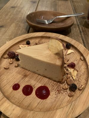 Soya cheesecake  at Paprika Shokudo Vegan in Osaka
