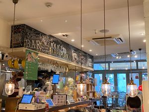 Interior at Paprika Shokudo Vegan in Osaka