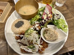   at Paprika Shokudo Vegan in Osaka