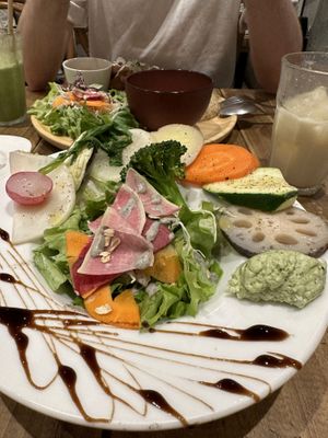   at Paprika Shokudo Vegan in Osaka