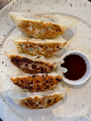 Gyoza  at Paprika Shokudo Vegan in Osaka