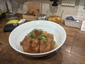 Donburi at Paprika Shokudo Vegan in Osaka