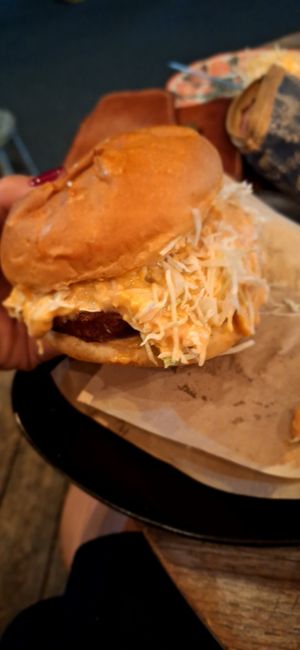 Beyond burguer at Paprika Shokudo Vegan in Osaka