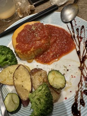 Cheese Burger   at Paprika Shokudo Vegan in Osaka