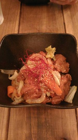 donburi yakiniku at Paprika Shokudo Vegan in Osaka