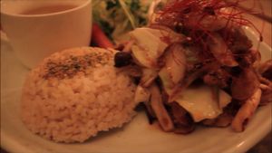 Set meal  at Paprika Shokudo Vegan in Osaka