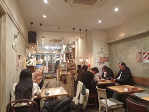 Interior. at Paprika Shokudo Vegan in Osaka