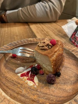 Excellent cheesecake at Paprika Shokudo Vegan in Osaka