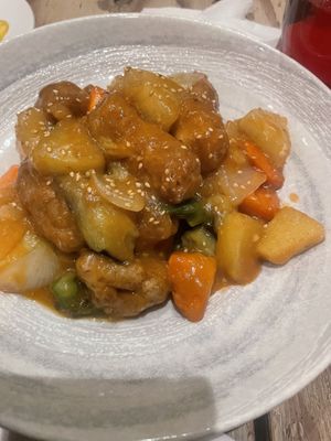 Sweet and sour  #Veganuary at Paprika Shokudo Vegan in Osaka